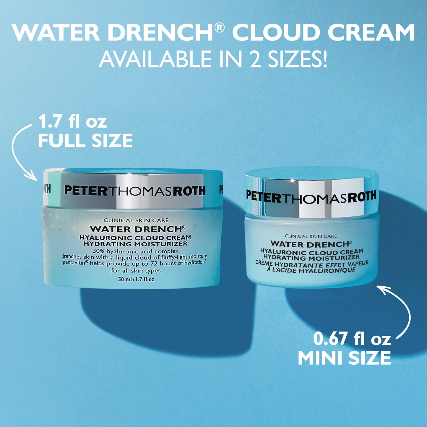 Water Drench Hyaluronic Cloud Cream Hydrating Moisturizer|1.7 fl oz