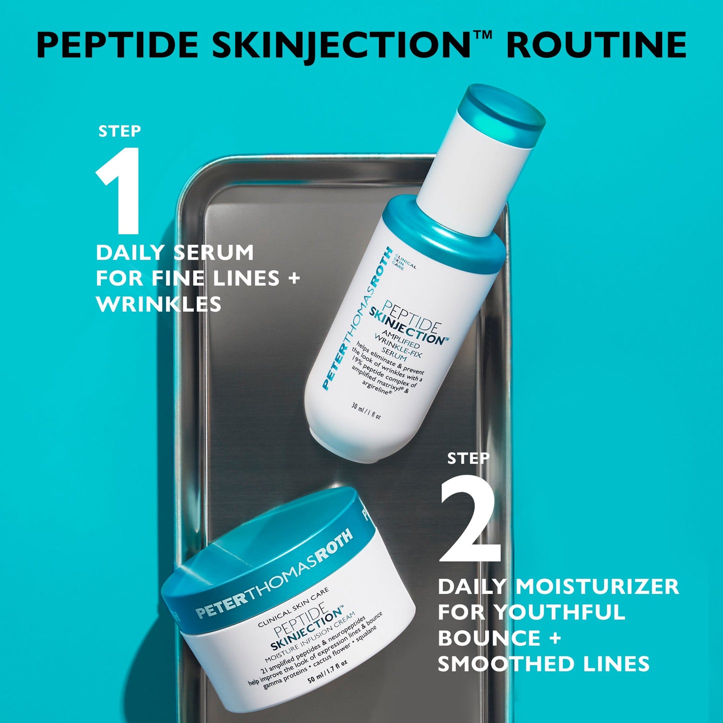 Peptide Skinjection Amplified Wrinkle-Fix Serum|30 ml / 1 fl oz