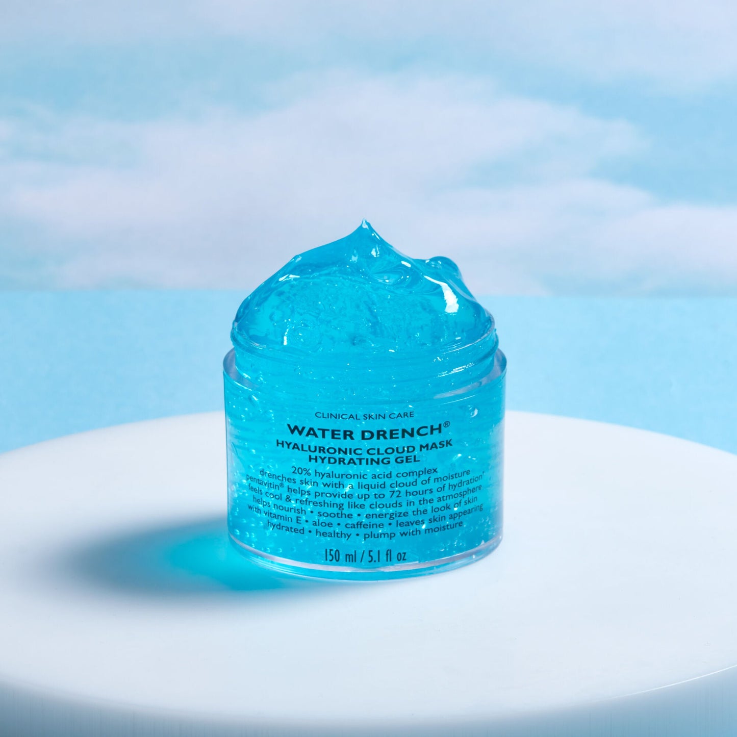 Water Drench Hyaluronic Cloud Mask Hydrating Gel|150 ml / 5 fl oz
